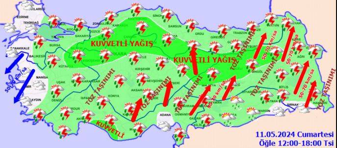 Dışarı çıkmadan bir kez daha düşünün! Meteoroloji 6 il için saat verip uyardı 18